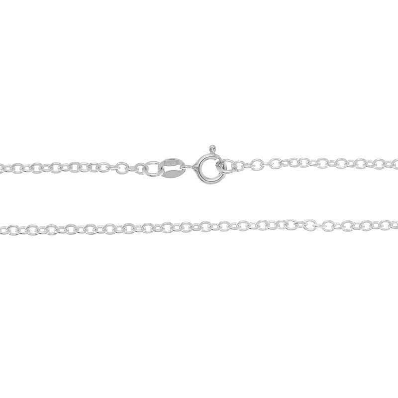 anchor chain sterling silver 925 ar060 45cm Enkura ķēde 2,5mm AR060 45cm, 925 proves sudrabs - Image 1