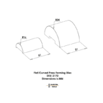 Plakanas/izliektas presēšanas veidnes Durston - Image 2