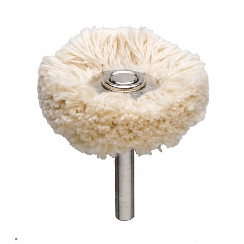 15051HP6_Hatho_Brush with shank 15051 Cotton Birstēšana ar kātu HATHO 15051 Kokvilna - Image 1