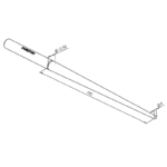 Apaļš stienis 4-12,5 mm Durston Konussdzelži - Image 2