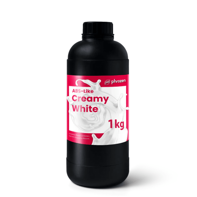 Phrozen ABS-Like 3D Printing Resin - CreamyWhite 1 Phrozen ABS līdzīgi sveķi - krēmīgi balti - 1KG - Image 1