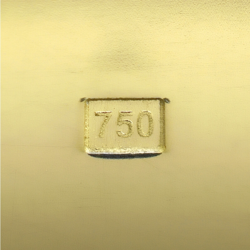 750SP_Metal marking Stamp for Rings 750 1,5x1mm Metāla marķēšanas zīmogs gredzeniem 750 1,5x1mm - Image 1