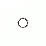 Apaļā adatu vīle Griezums 6 160 mm Vallorbe - Image 2