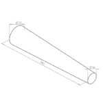 Liela apaļa rokassprādzes stiprinājums 36–75 mm - Image 2