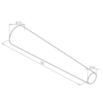 Liela apaļa rokassprādzes stiprinājums 36–75 mm - Image 2