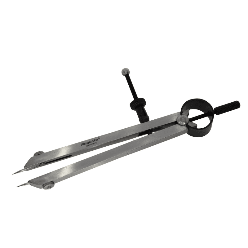 6124.1150 Spring Compass 150 mm - with Replaceable Tip, Augusta Atsperes kompass 150 mm - ar nomaināmu uzgali, Augusta - Image 1