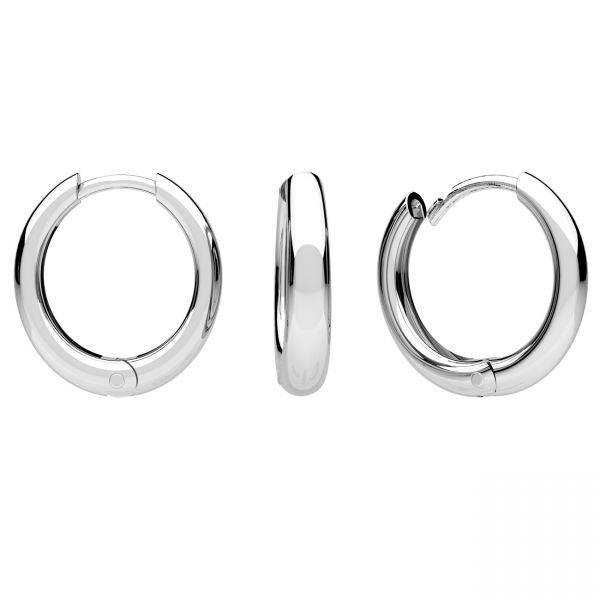 hoop-leverback-earrings-streling-silver-925-15x165-mm Stīpiņu auskari ar aizdari, 925 proves sudrabs – 15x16.5mm - Image 1