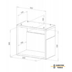 Rotējošais lodāmurs + lodēšanas kārba Durston - Image 3