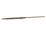 Pusapaļa adatas vīle, griezums 3, 140 mm Vallorbe - Image 4