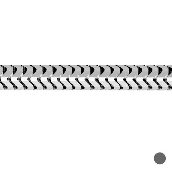 flexible snake bulk chain sterling silver 925 1.9 mm Elastīga čūskas ķēdīte, 1,90 mm, 925. proves sudrabs - Image 1