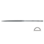 Pusapaļa adatas vīle, griezums 3, 140 mm Vallorbe - Image 2