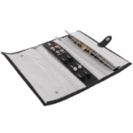 Nr. 904 Rotaslietu futrālis - Melns / Pelēks velūra interjers - Image 3