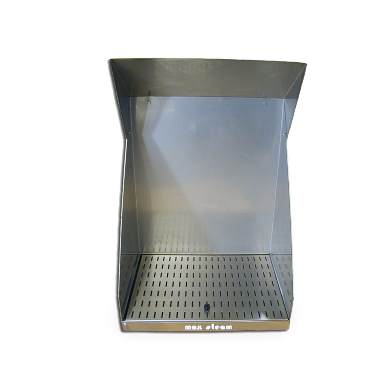 ms bigbox max steam stainless steel steam cleaning box with removable floor Max Steam Big Steam Cleaning Box - Image 1