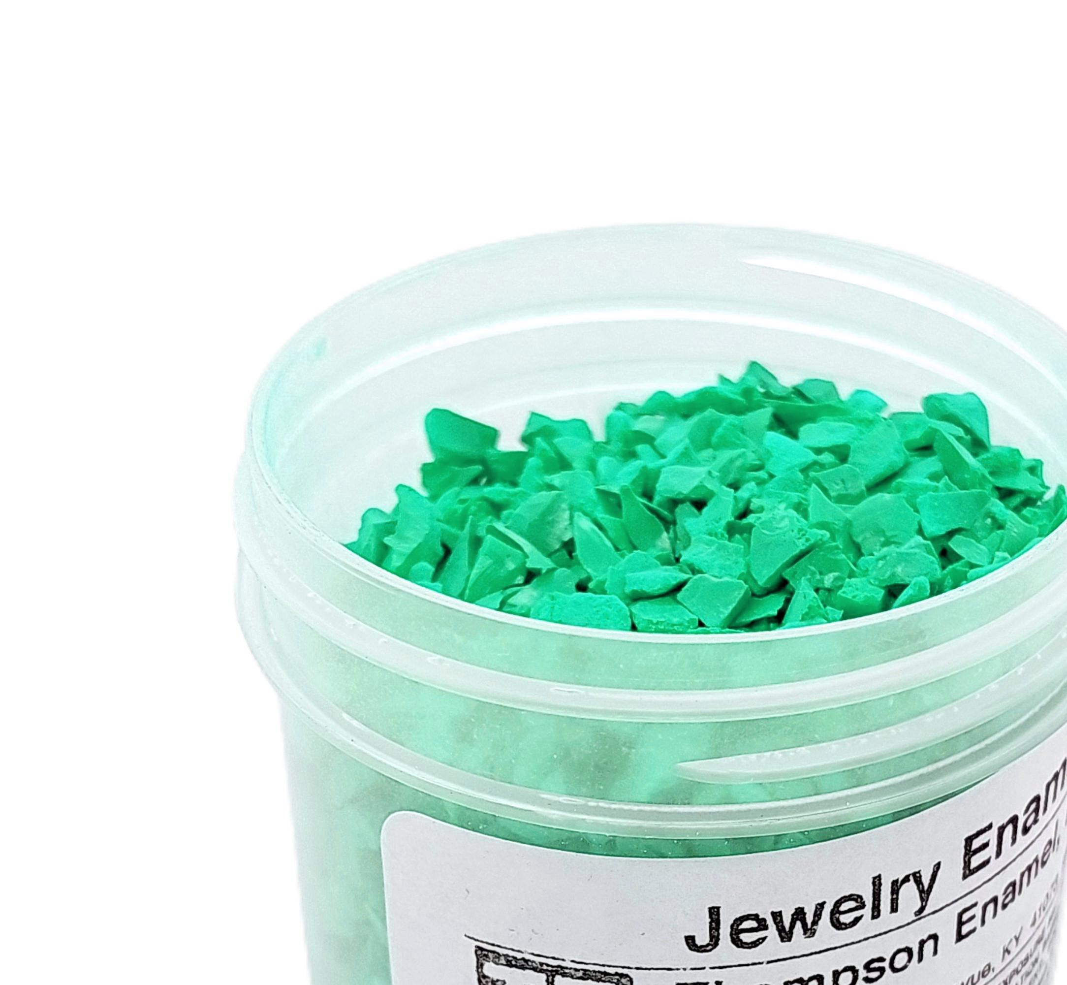 Vitreous enamels Thompson enamels Medium Temperature Medium Expansion Enamels Transparent Caurspīdīgas stikla emaljas 57g (Thompson Enamel) - Image 1