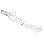 Durston rūdītais gredzena veidnis ovāls 8,5 x 11–18 x 22 - Image 2