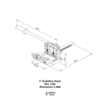 4 collu giljotīnas šķēres Durston - Image 5