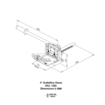 4 collu giljotīnas šķēres Durston - Image 5