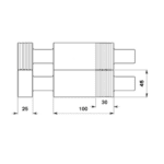 Mini C100E ar statīvu Durston - Image 7