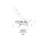 12 collu galda šķēres Durston - Image 3