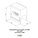 Velmētavas pārsegs, liels Durston - Image 2