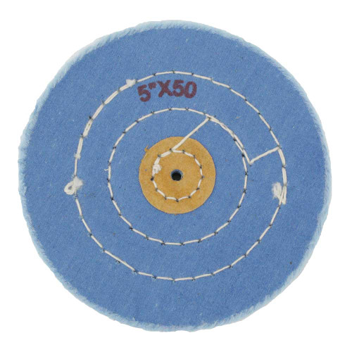 17.511 Zils muslīns pulēts, 125 mm (5 collas) x 50 saplākšņu Grobet - Image 1