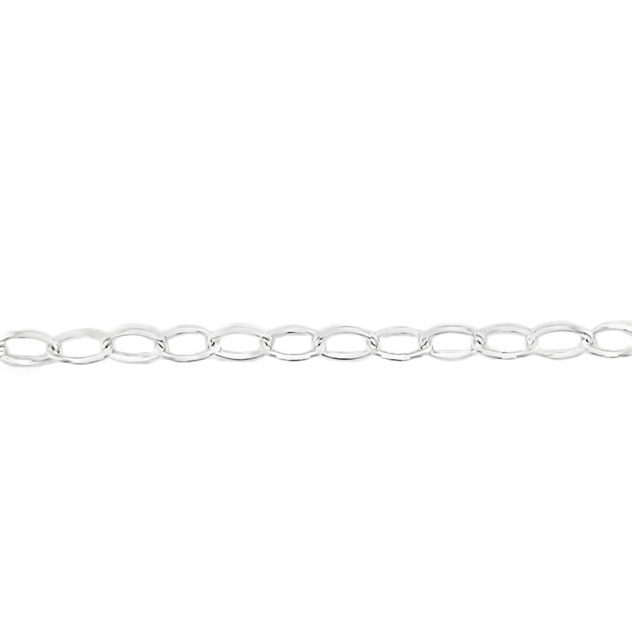 202.ARK40_1 Ķēdīte 5,0 mm Ag 925, sudrabs - Image 1