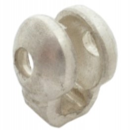 1242S Aizdare ar adatām – 2,5 x 2,65 mm (sudrabs 925) - Image 1