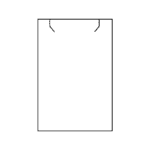 Caurspīdīga rotu kastīte kulonam, sarkana T8H - Image 3