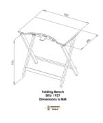 Studentu saliekamais sols, Durston - Image 3