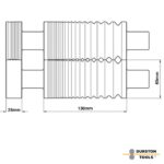 Stiepļu velmētava DRM W130E Durston - Image 3