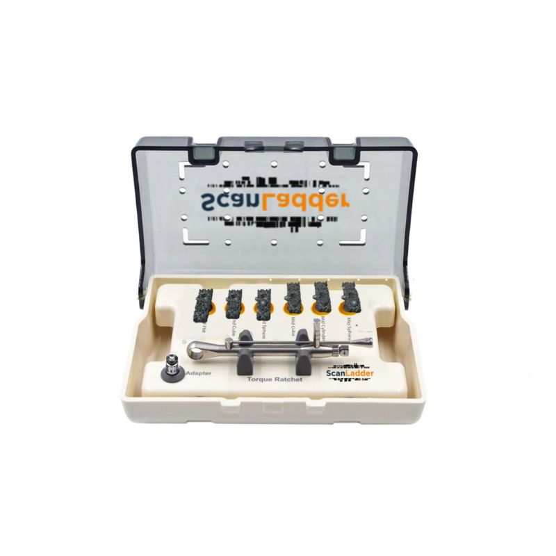 Scan Latter Titanium Direct Kit Skenēšanas kāpnes — 1,4 mm/6 skenēšanas korpusa titāna tiešās piegādes komplekts - Image 1