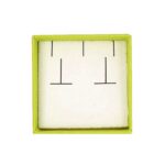 Bostonas auskaru kārbiņa, ar ziedu motīvu - Image 3