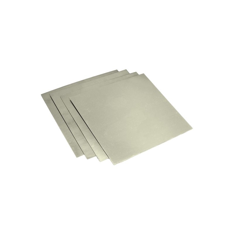 new leaf (002) Niķeļa sudrabs 1,5 mm loksne, alpaka, 65% varš (Cu65Ni22Zn13) - Image 1