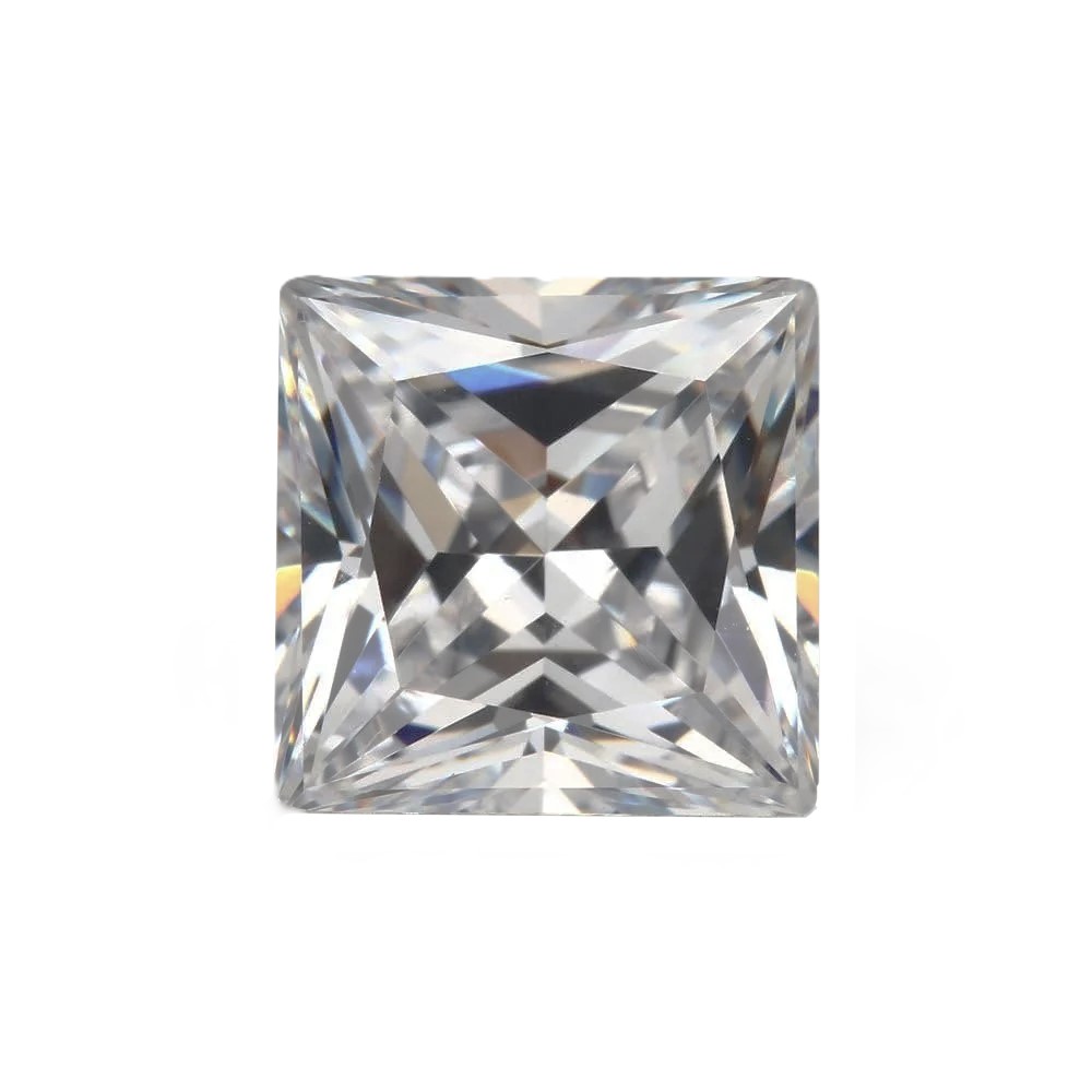 square-cubic-zirconia Kubiskais cirkonijs 3,0x3,0 mm - Image 1