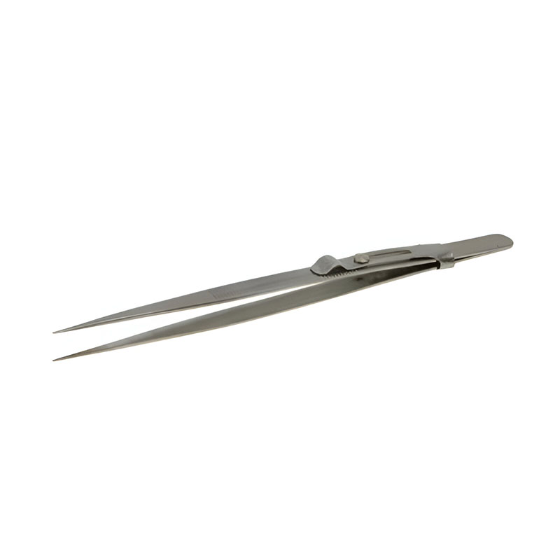 807.00052_Tweezers with lock 140mm Pincete ar fiksatoru 140 mm - Image 1
