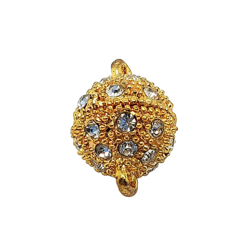 203.90001_Pearl lock - With magnet and stones Pērļu slēdzene - Ar magnētu un akmeņiem - Image 1