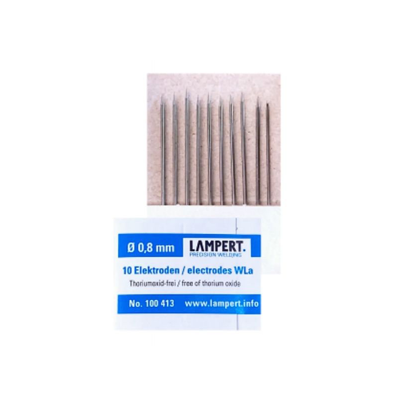 LW-100413 Lampert elektrodi Eco-pack 0,8 mm x 50 mm WLa - Image 1