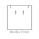 Rotaslietu lādīte Melnā kaste, 9x9x4cm - Image 2