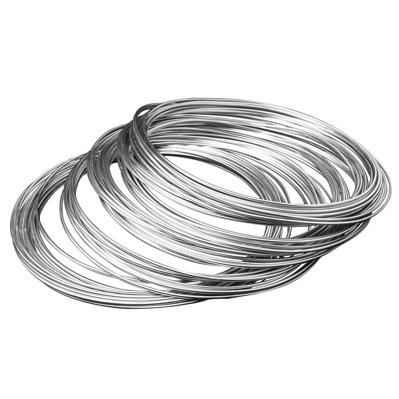 Sterling silver wire medium Cieta 925 proves sudraba stieple - Image 1