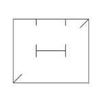 Rotu kastīte Miami auskariem, oranža - Image 3