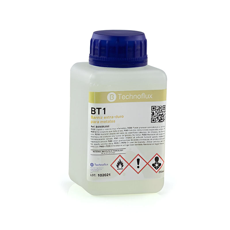 TU050_Technoflux_Metal Lacquer Technoflux ļoti izturīga metāla laka, 250 ml - Image 1