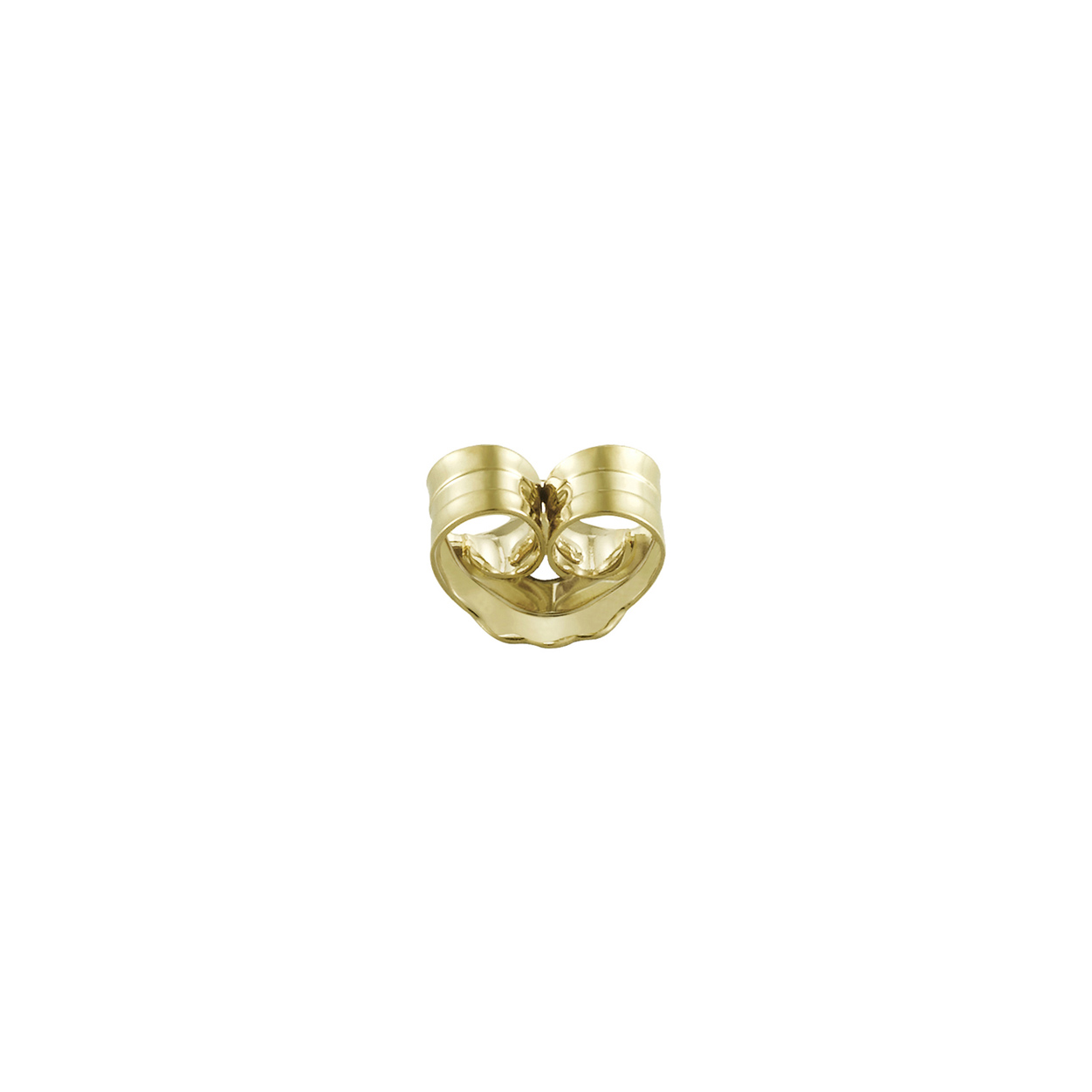 B125120 auskaru aizmugurējā berzes ausu uzgrieznis 14k dzeltenais zelts 585 27-507 Earring back friction ear nut 14k yellow gold 585 27-507