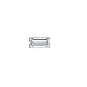 Cubic zirconia baguette rectangle 5 x 2,5mm