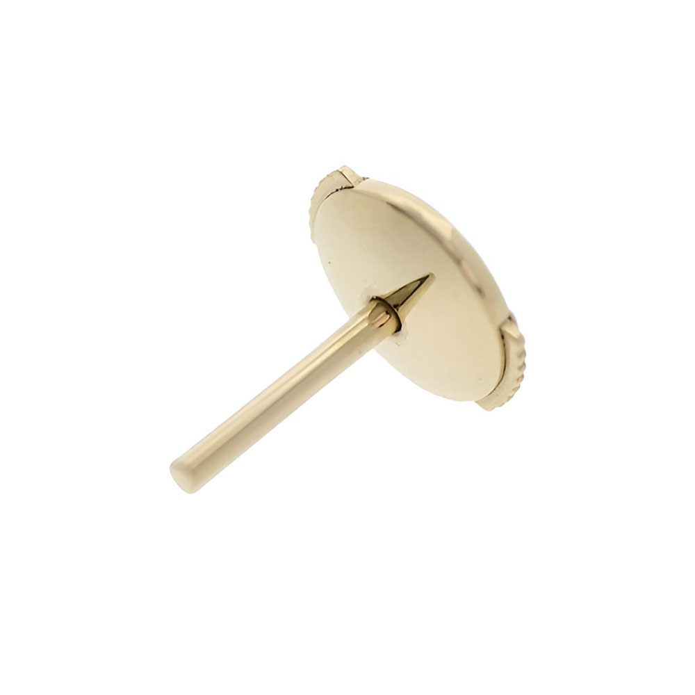 103.1669_Earring Post, 18K gold, 11x1,0mm