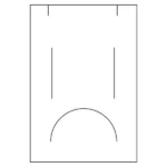 Rotasvīna sarkanās krāsas rotaslietu kastīte Torino 55 x 80 x 20 mm - Image 2