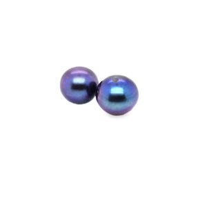 Peacock Blue Freshwater Pearls