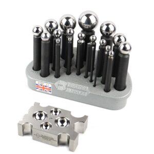1104 21 Punch Set With Forming Block (Iekļauj uzglabāšanas paplāti) no Durston Tools
