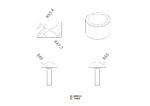 Īpaši lielu bundzeņu un laktu komplekts (Ø95 mm un Ø110 mm), Durston - Image 2