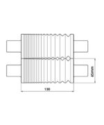 Elektriskā valce DRM W130 Single, 220 V, Durston - Image 2